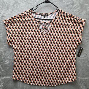 Kathy Ireland Beaded Top 2X NWT